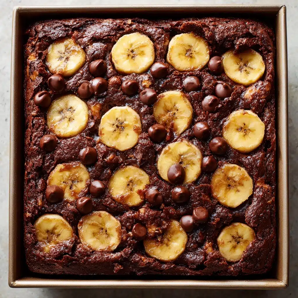 Banana Bread Brownies Recipe - Recipe Image