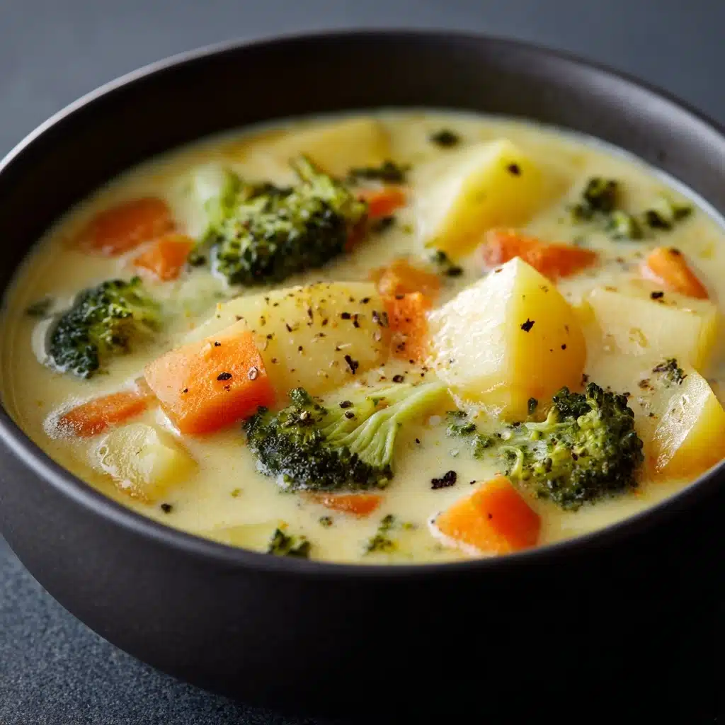 Broccoli Potato Cheese Soup Recipe - Recipe Image
