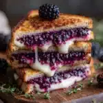 Blackberry Balsamic and Brie Grilled Cheese Recipe