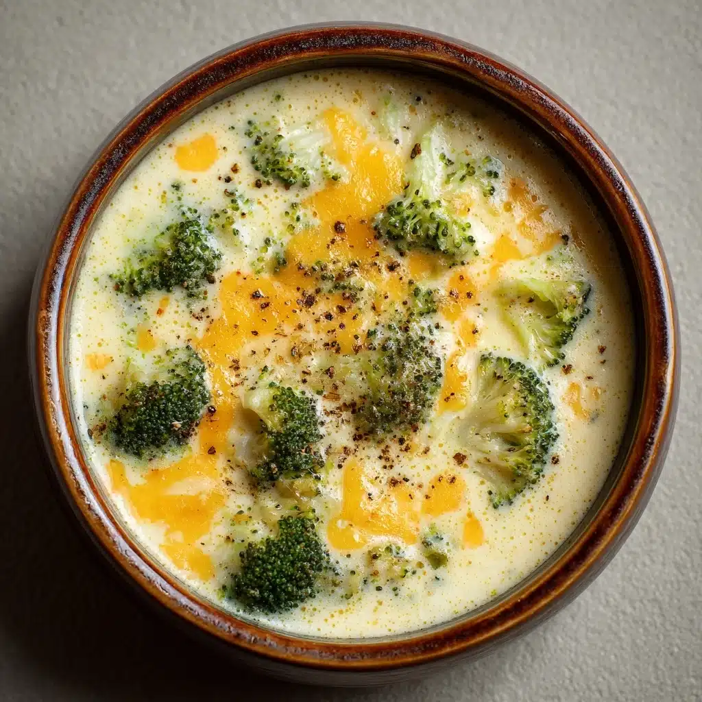 Creamy Broccoli Cheese Soup Recipe