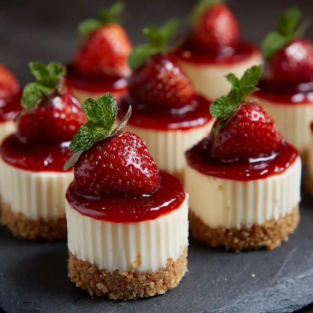 Easy Mini Cheesecakes Recipe