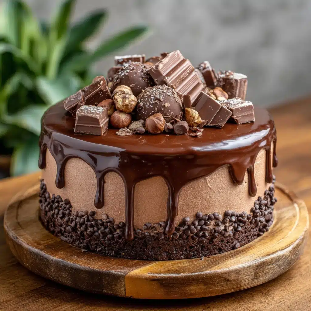 Epic Chocolate Overload Explosion Cake Recipe - Recipe Image