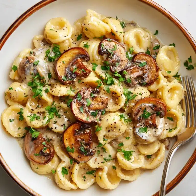 Best Creamy Mushroom Pasta Recipe