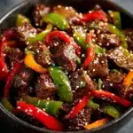 Pepper Steak in a Crock Pot Recipe