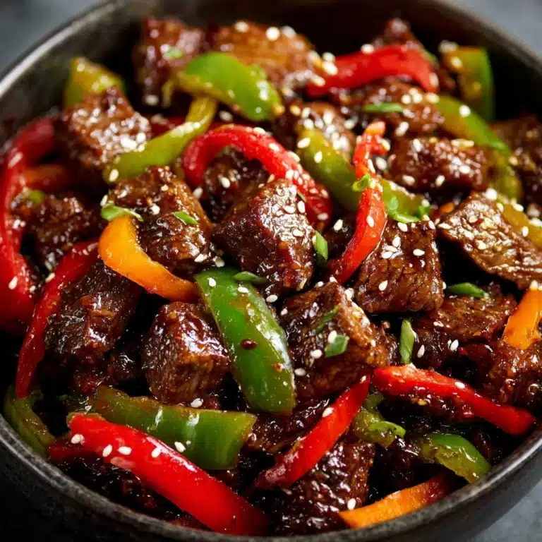 Pepper Steak in a Crock Pot Recipe
