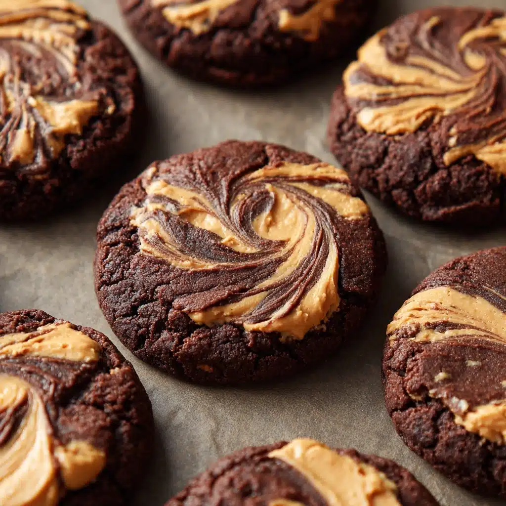 Peanut Butter Brownie Swirl Cookies Recipe - Recipe Image