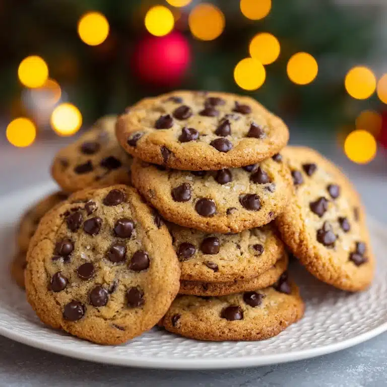 Classic Christmas Chocolate Chip Cookies Recipe