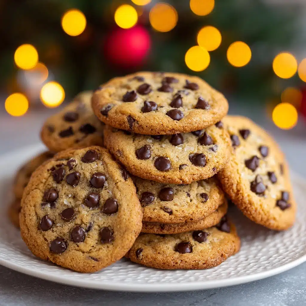 Classic Christmas Chocolate Chip Cookies Recipe - Recipe Image