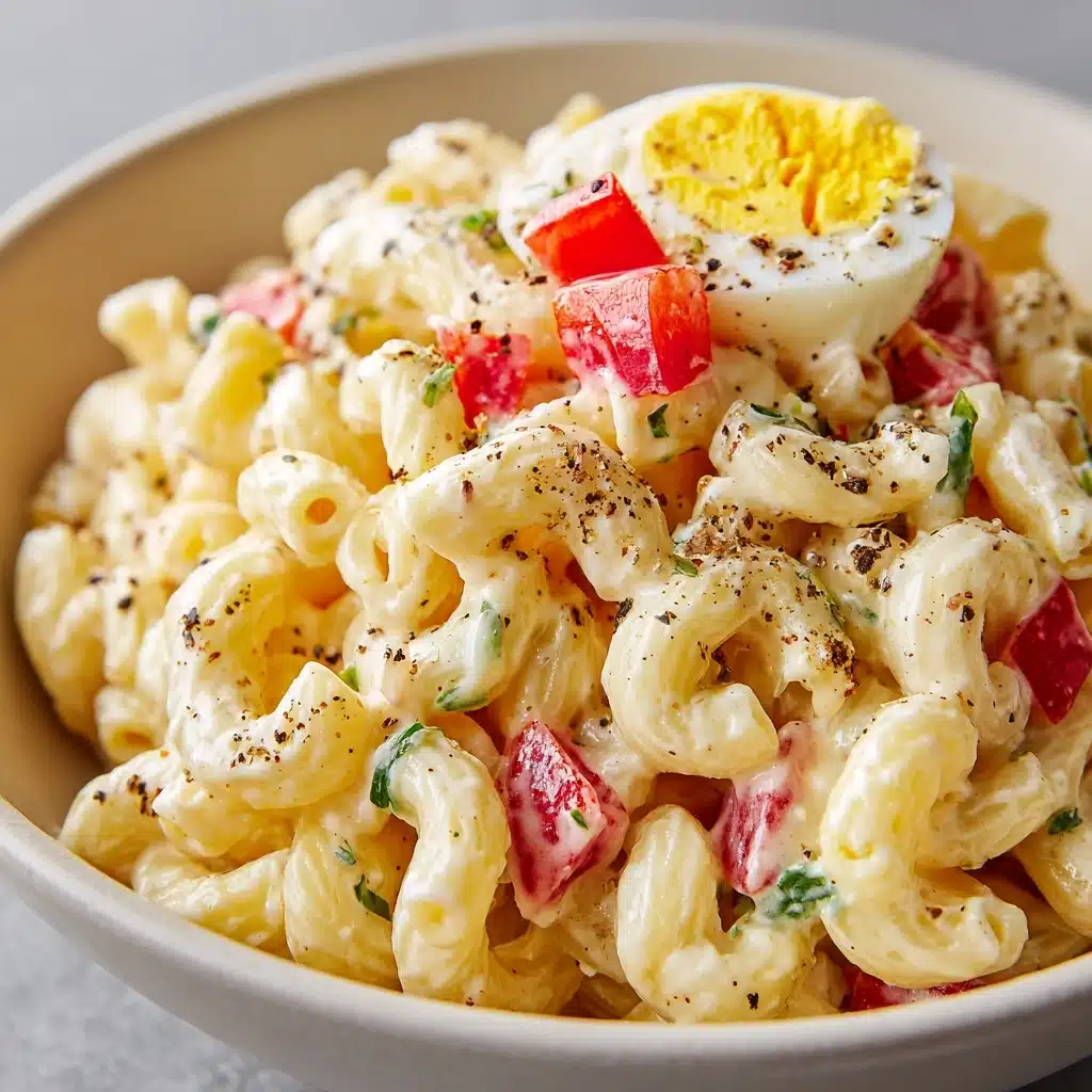 Deviled Egg Pasta Salad Recipe