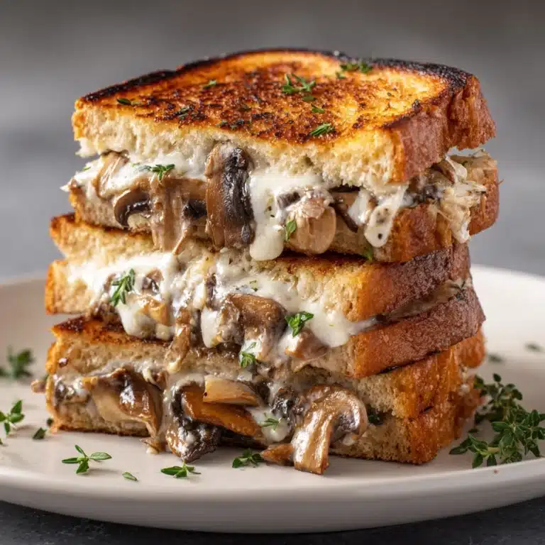 Mushroom Sandwich Melts Recipe