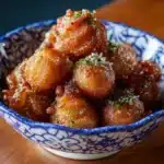 Crispy Mini Blooming Onions in Air Fryer Recipe
