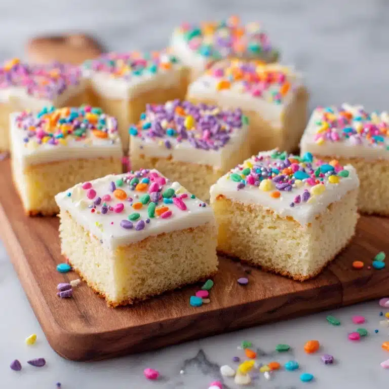 Frosted Easter Blondies Recipe