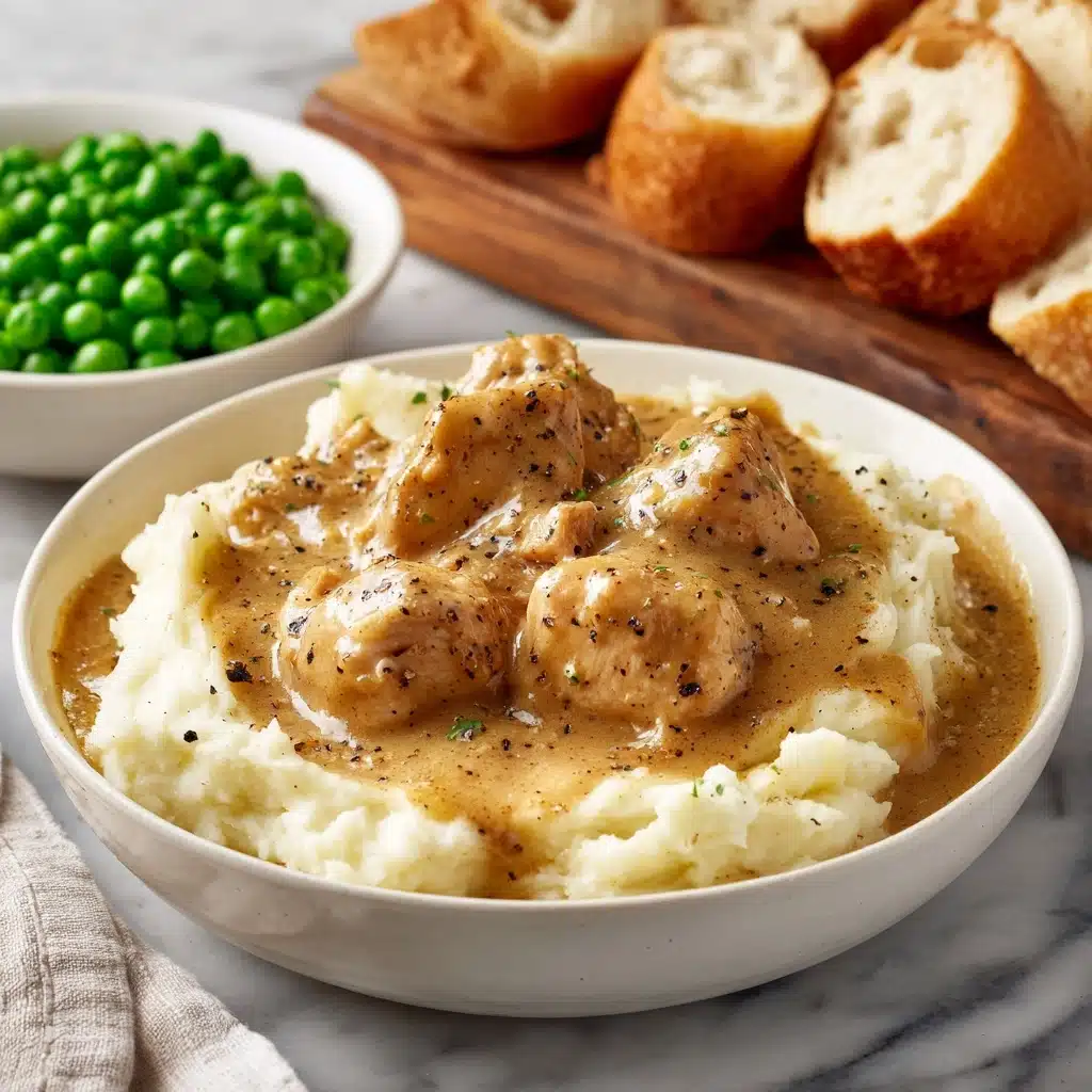 Homestyle Chicken and Gravy Recipe - Recipe Image