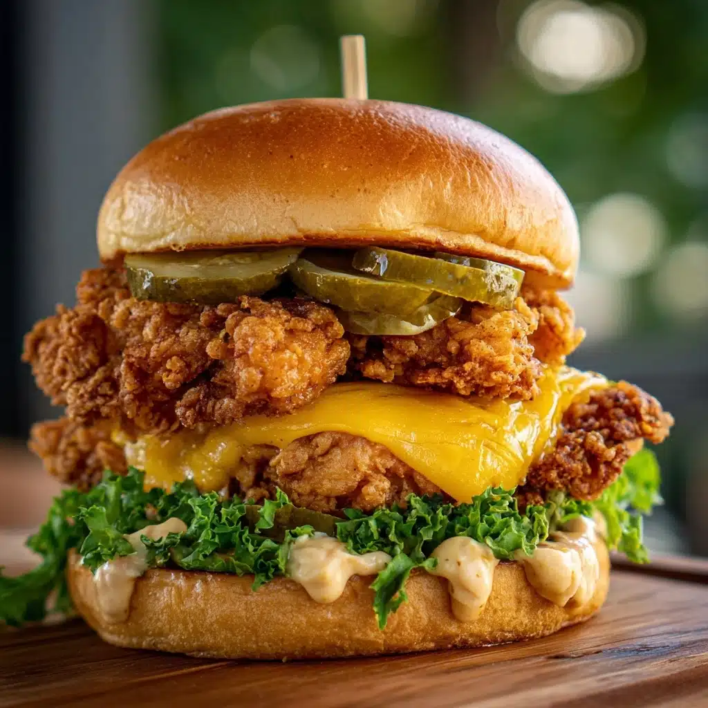 Hot Honey Fried Chicken Sandwiches Recipe
