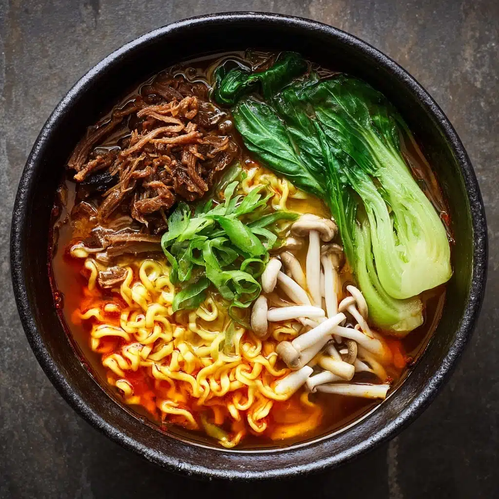 Slow Cooker Curry Ramen with Beef Recipe