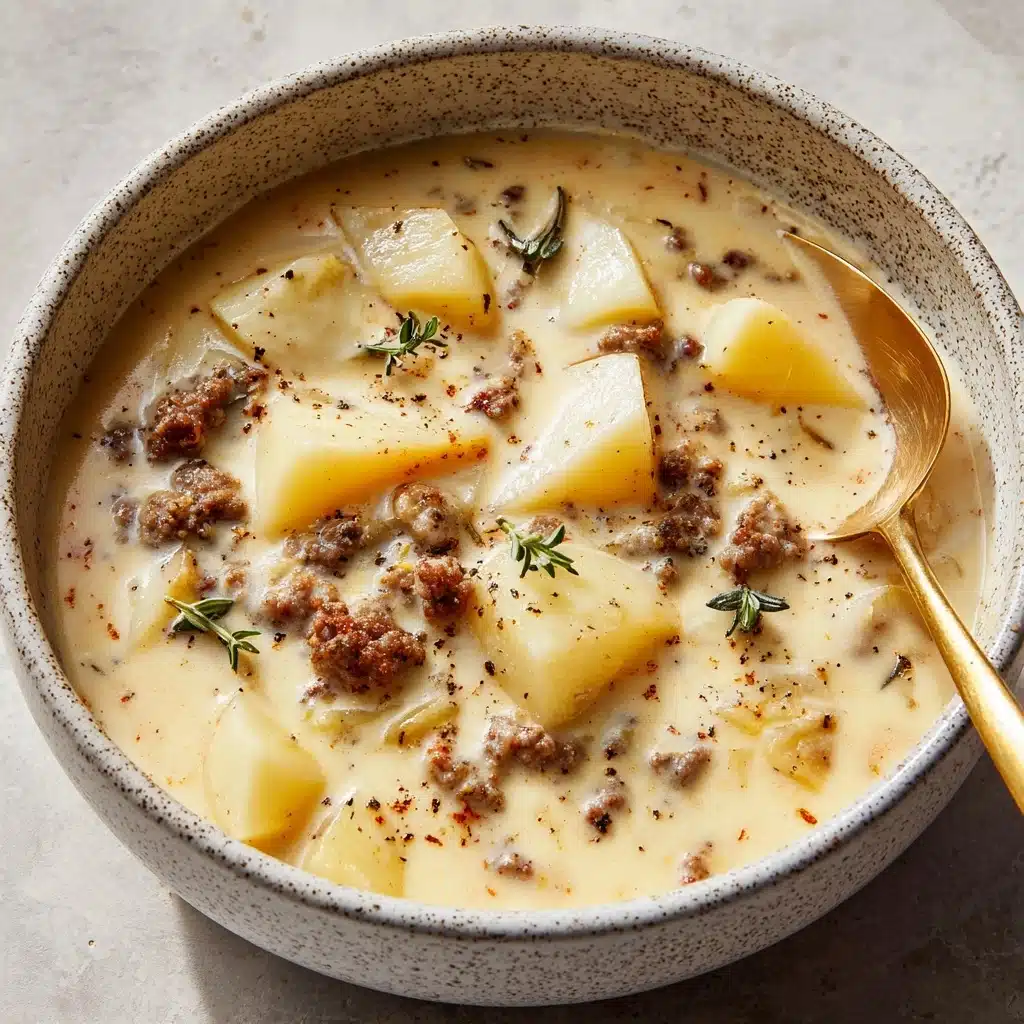 Creamy Italian Sausage Soup Recipe - Recipe Image