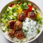 Greek Chicken Meatballs Recipe