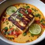 Thai-Style Coconut Lime Fish Soup Recipe