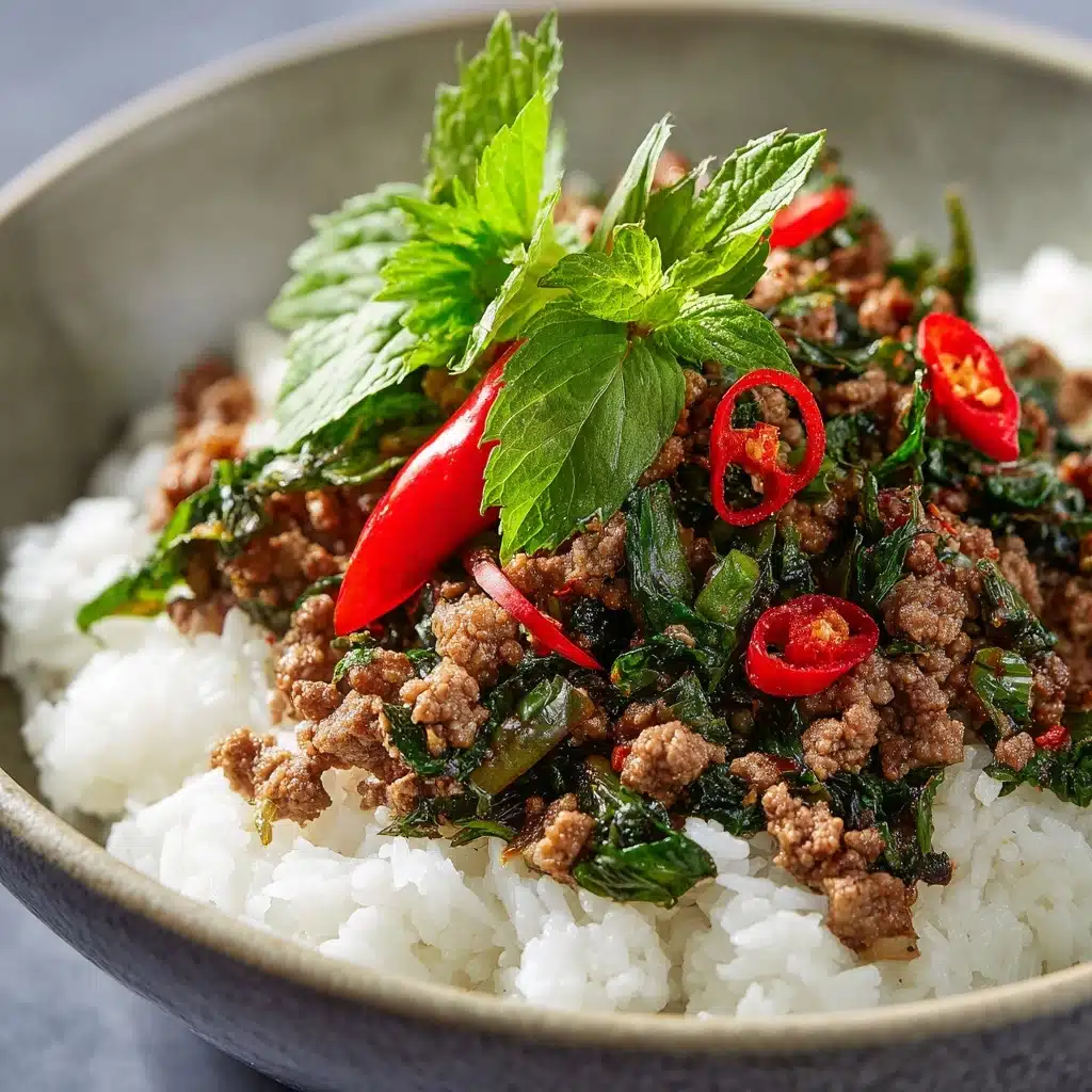 Thai Basil Chicken Recipe - Recipe Image