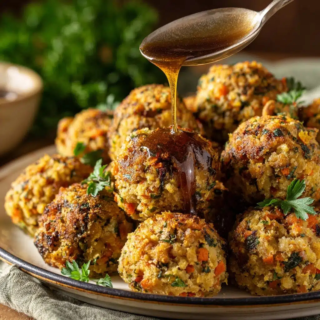 Turkey Stuffing Balls Recipe