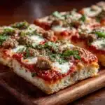 Tandoori Chicken Garlic Bread Recipe