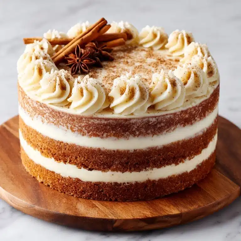 Spiced Brown Sugar Chai Layer Cake Recipe