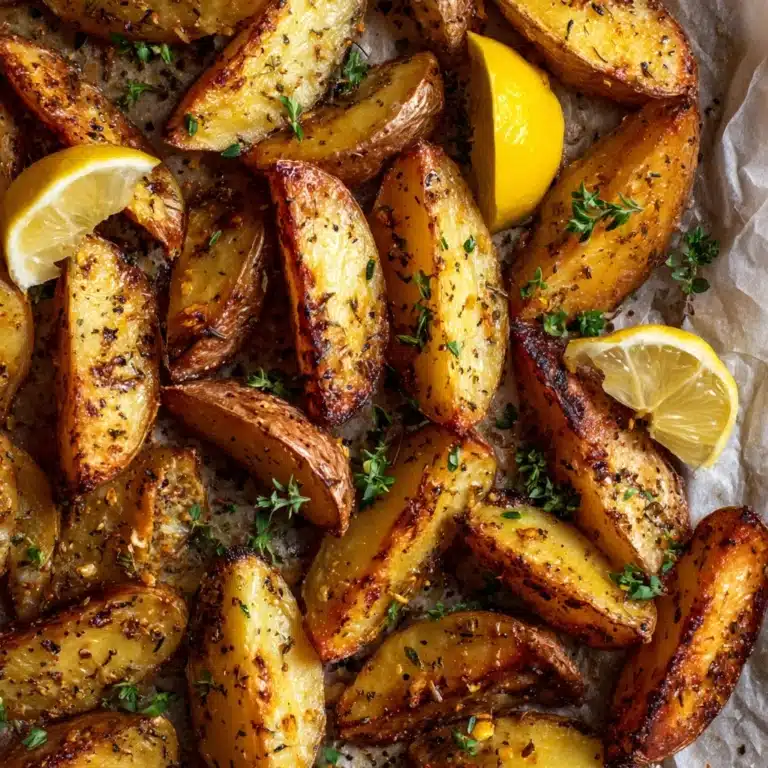 Greek Lemon Potatoes Recipe
