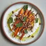 Roasted Carrots with Whipped Ricotta and Hot Honey Recipe