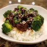 Honey Garlic Ground Beef and Broccoli Stir-Fry Recipe