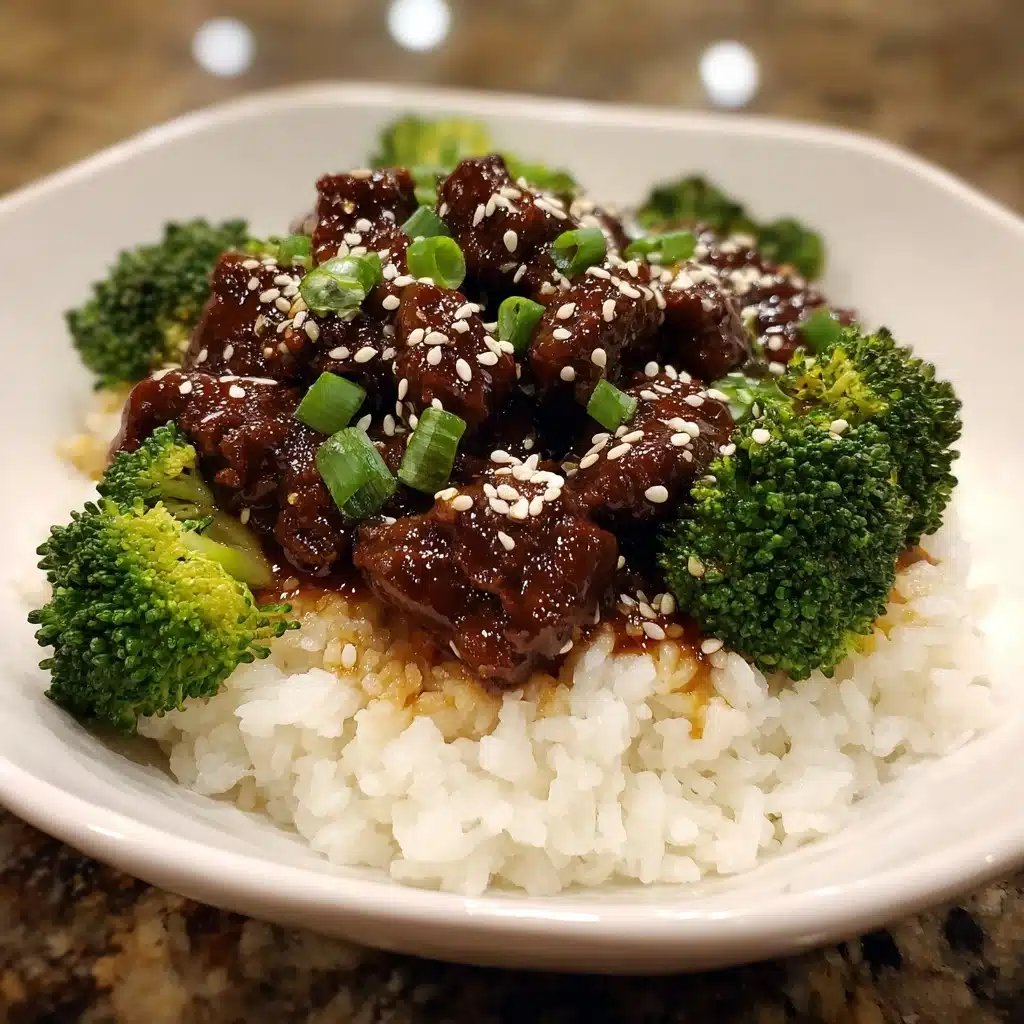 Honey Garlic Ground Beef and Broccoli Stir-Fry Recipe