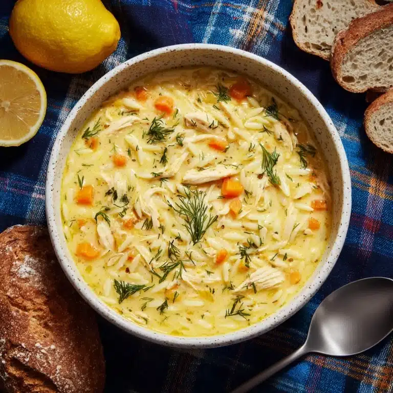 Greek Lemon Chicken Soup Recipe