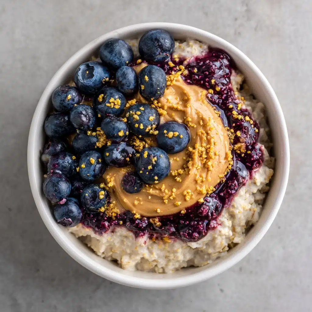 Cozy Peanut Butter Oatmeal Recipe - Recipe Image