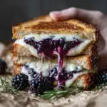 Blackberry Balsamic and Brie Grilled Cheese Recipe