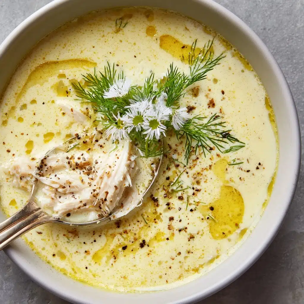Easy Avgolemono Soup Recipe - Recipe Image