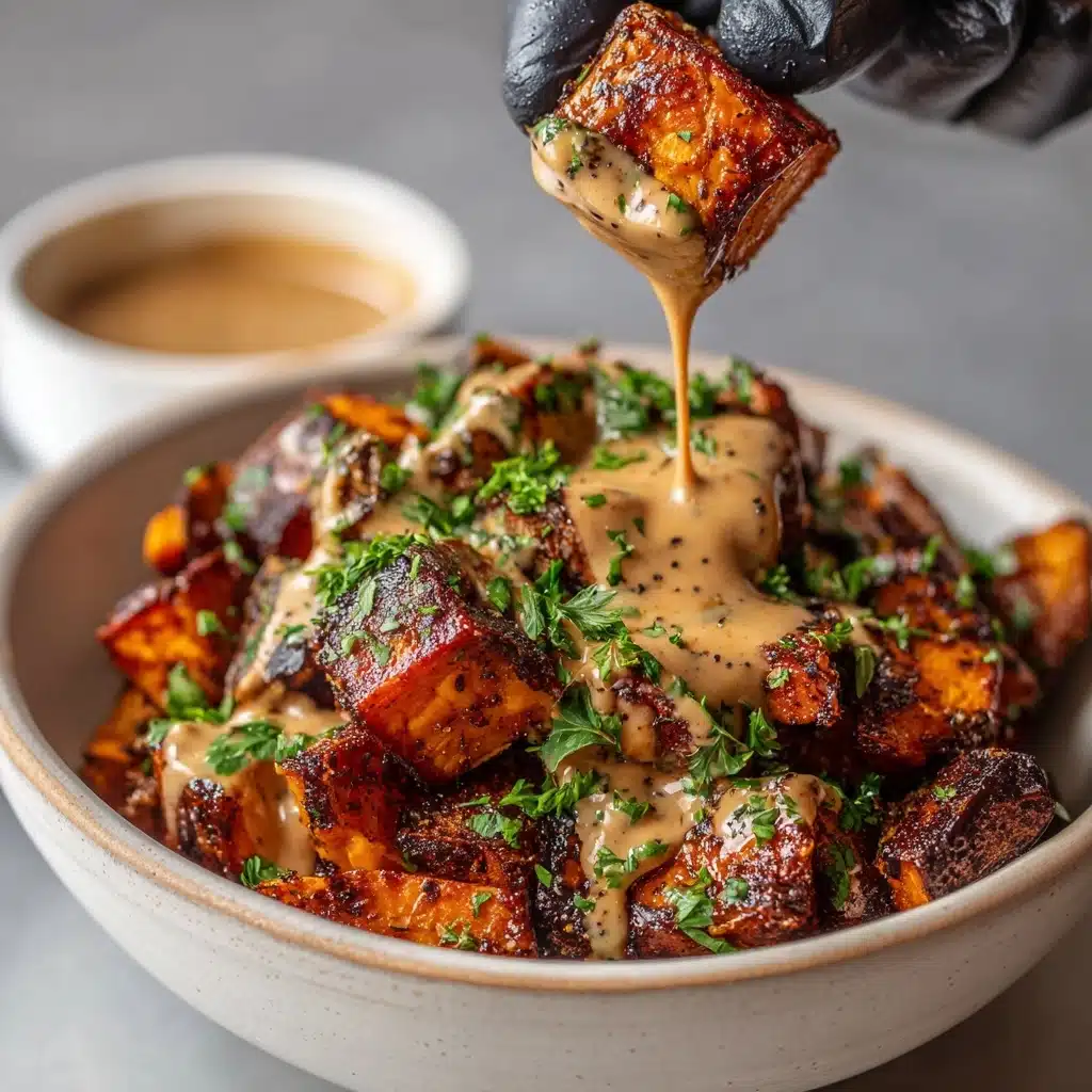 Smoky Roasted Sweet Potatoes with Chipotle Mayo Recipe - Recipe Image
