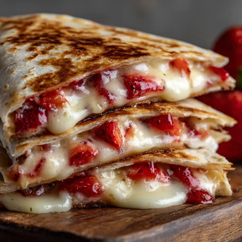 Strawberry Cheesecake Quesadilla Recipe - Recipe Image