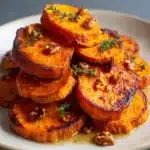 Walnut Maple Roasted Sweet Potatoes Recipe