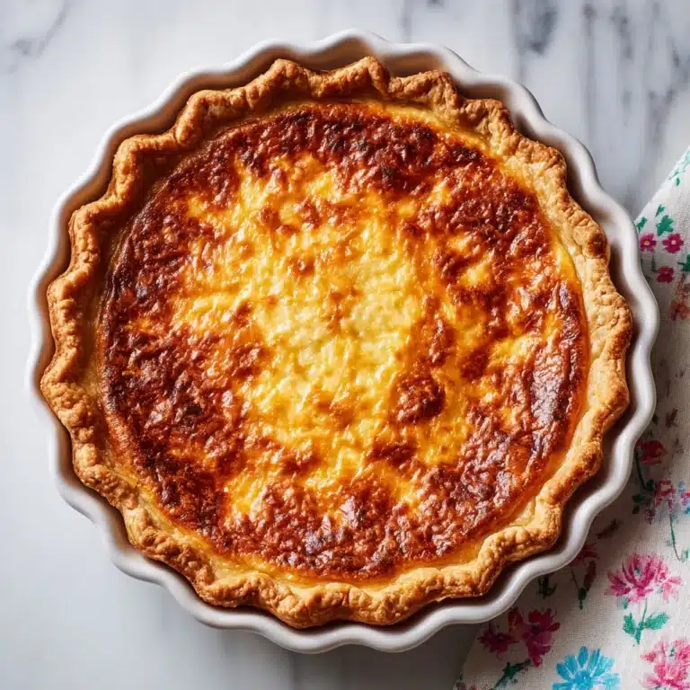 Water Pie Recipe