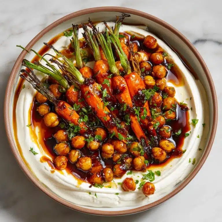s with Crispy Chickpeas and Yogurt Sauce Recipe
