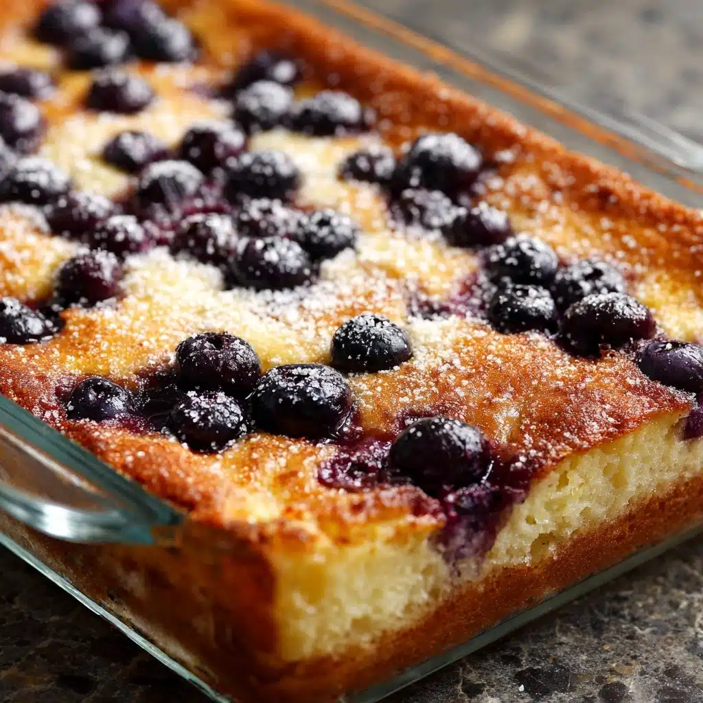 Lemon Blueberry Buttermilk Breakfast Cake Recipe - Recipe Image