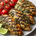 Grilled Salsa Verde Pepper Jack Chicken Recipe