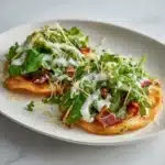 Smash Chicken Caesar Tacos Recipe