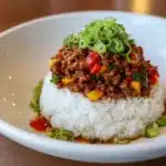 Spicy Sesame Ground Beef Bowls Recipe