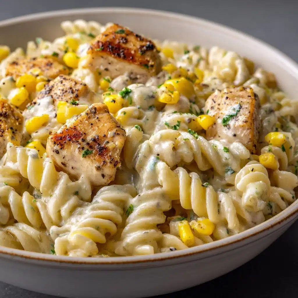 Creamy Chicken and Corn Pasta Recipe