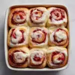 Strawberry Cheesecake Cinnamon Rolls Recipe