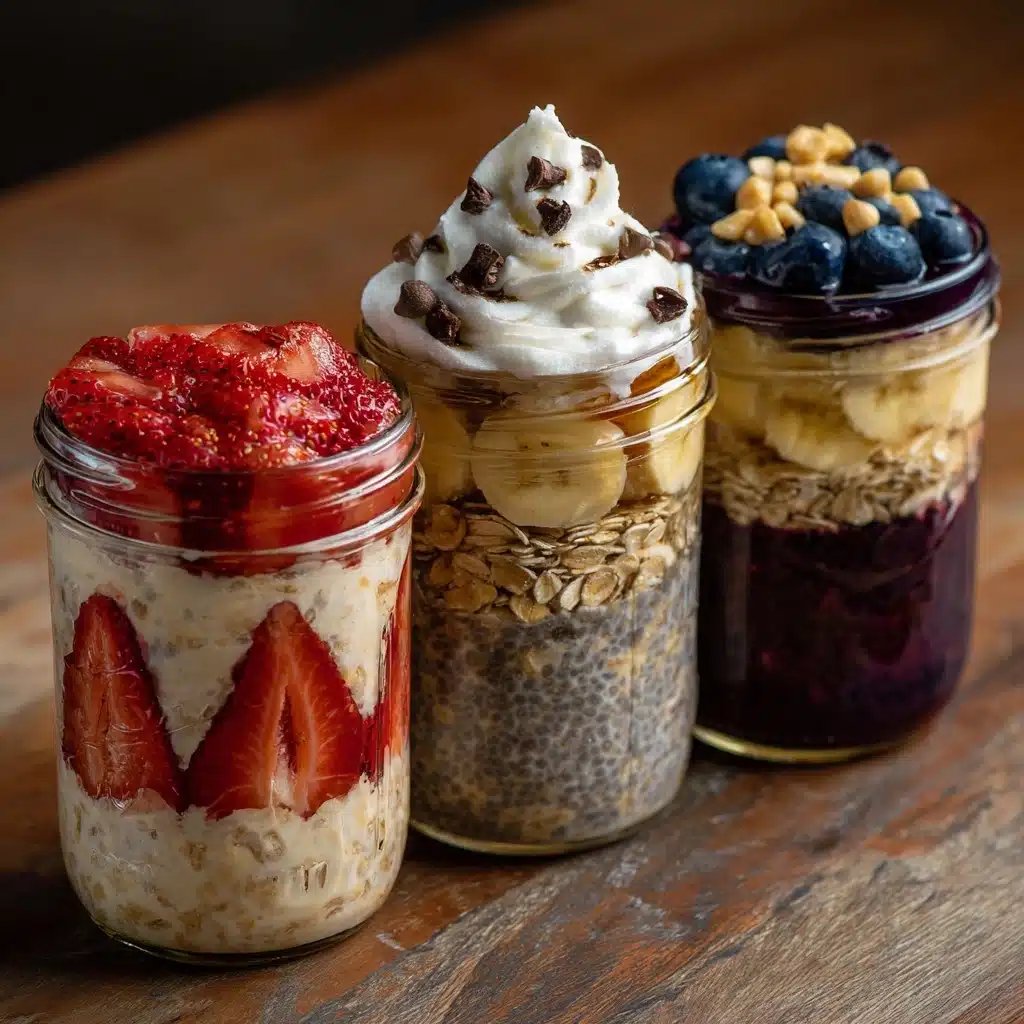 Creamy Protein-Packed Overnight Oats Recipe - Recipe Image