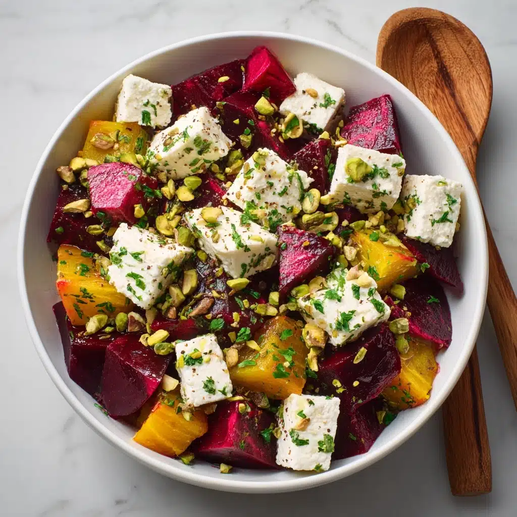Orange Beet Salad with Feta and Pistachios Recipe - Recipe Image