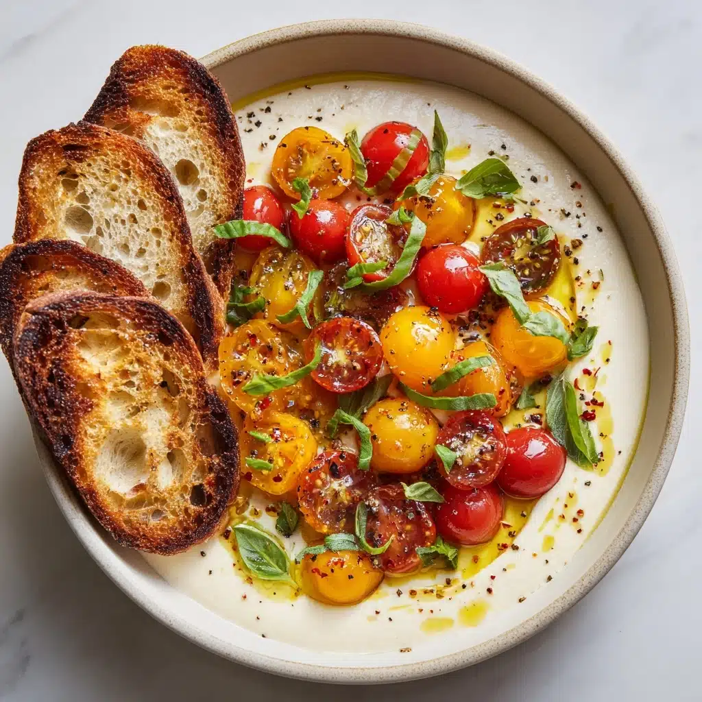 Whipped Feta Bruschetta Dip Recipe - Recipe Image