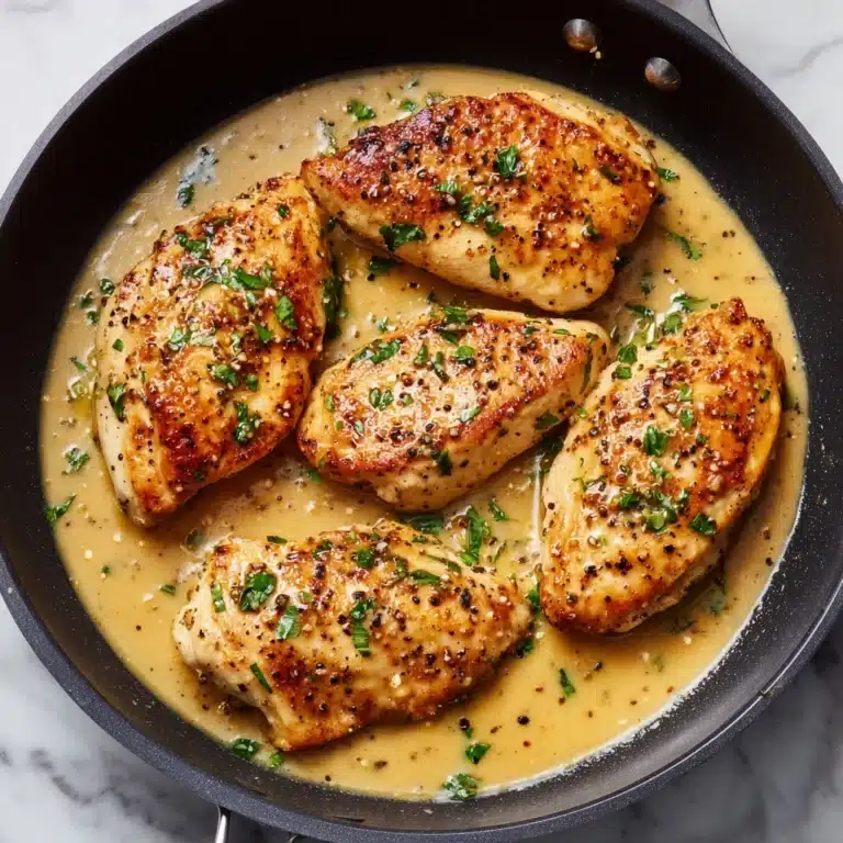 Creamy Garlic Parmesan Chicken Skillet Recipe