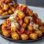 Pepperoni Pizza Totchos Recipe